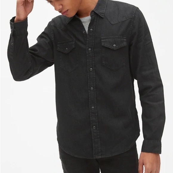 Gap 1969 denim western shirt, size L. - Picture 1 of 10
